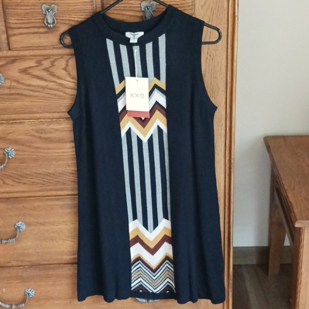 Missoni x Target sweater dress Size Medium,  NWT, Black, gray,  brown and copper